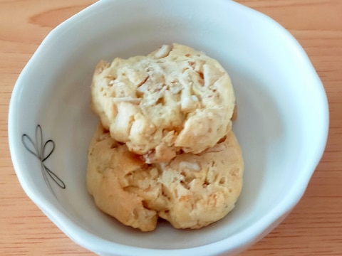 バナナチップス入り♪クッキー